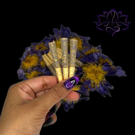 Premium Blue Lotus Pre Rolls Relaxing Herbal Experience Royal Lotus