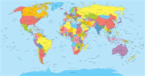 Mapa Mundi Para Imprimir Continentes E Paises Toda Atual Mapa Images