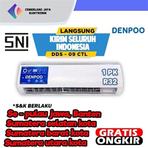 Jual Denpoo Ac Split Pk Dds Ctl Low Watt Shopee Indonesia