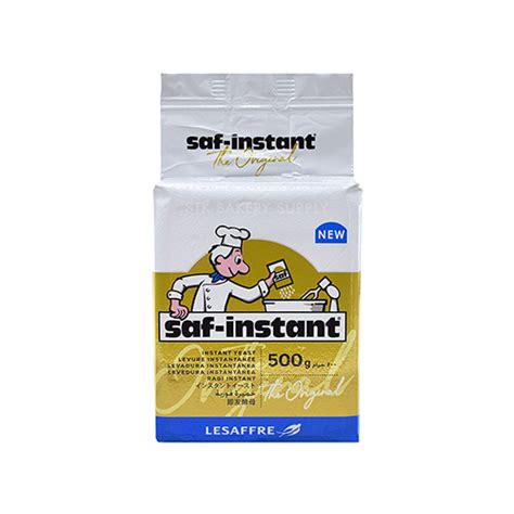 Saf Instant Gold Label Yeast 500g 1 X 20 Stk Bakery Supply