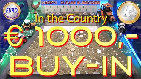 Coinpushing In The Country Euro Coin Pusher Episode Youtube