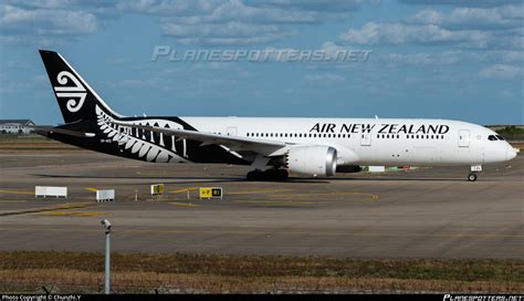 Zk Nzc Air New Zealand Boeing Dreamliner Photo By Chunzhi Y Id