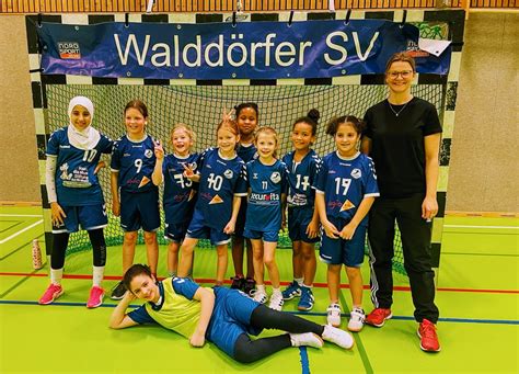 Hg Hamburg Barmbek Weibliche E Jugend Erfolgreich Beim Waldd Rfer Sv