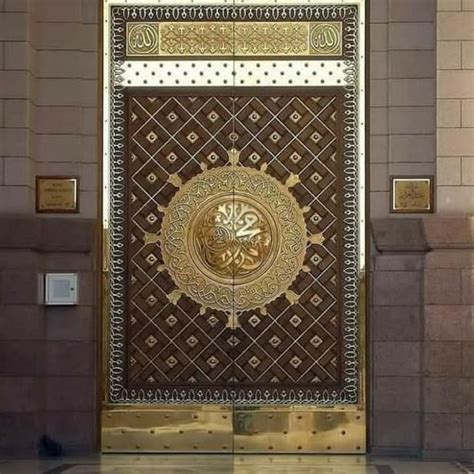 jual pintu masjid madinah model pintu masjid nabawi pengrajin pintu