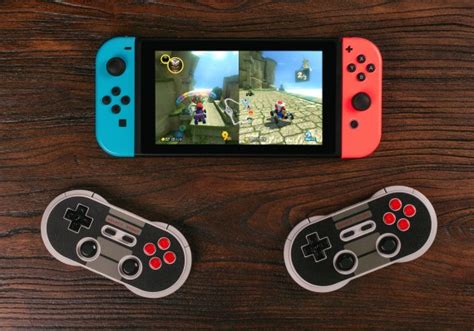 8Bitdo's retro Bluetooth controllers now work with Nintendo Switch ...