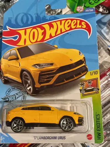 Hot Wheels 2020 17 Lamborghini Urus Amarillo MercadoLibre