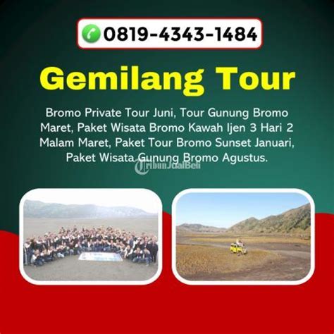 Paket Wisata Bromo Dari Surabaya September Di Malang Tribun JualBeli