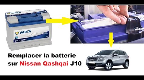 Changer Batterie Nissan Qahqai J Youtube