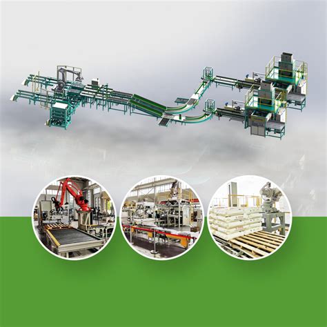 Huida Pack Machinery Automatic Palletizing Line Bag Filling Sealing