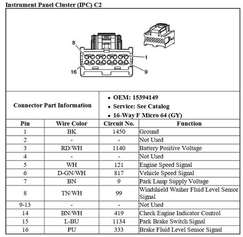 C6 Corvette Wiring Diagrams