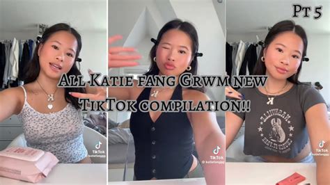 All Katie Fang Grwm New TikTok Compilation Compilation Katiefang