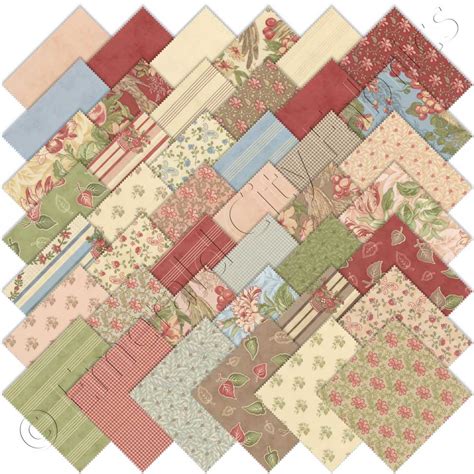 Moda Country Orchard Charm Pack Emerald City Fabrics