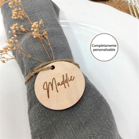 Marcasitios Personalizados De Madera Para Boda