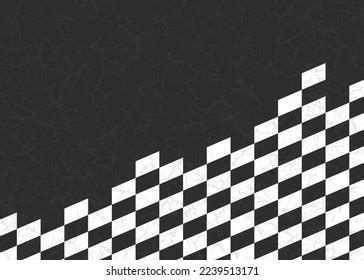 Abstract Background Grungy Checkered Flag Pattern Stock Vector (Royalty ...