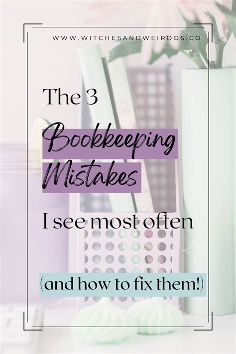 Common Bookkeeping Mistakes Small Business Owners Make