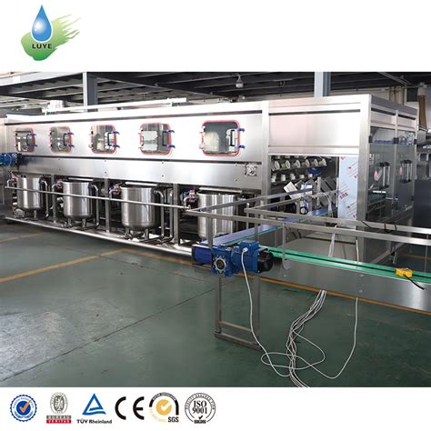 Full Automatic Liter Gallon Bottle Bucket Pure Water Production