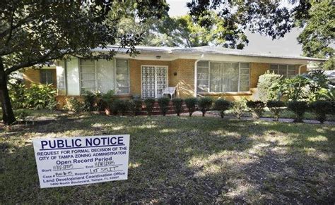 South Tampa neighbors oppose proposed lot split for house once owned by ...