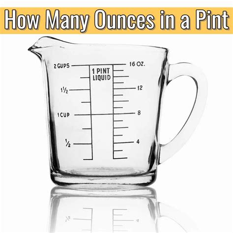 How Many Ounces In A Cup Free Printable Chart Food Lovin