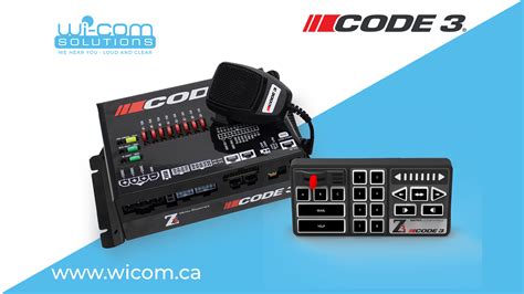 Code 3 V Con Emergency Vehicle Siren Wi Com Solutions Inc