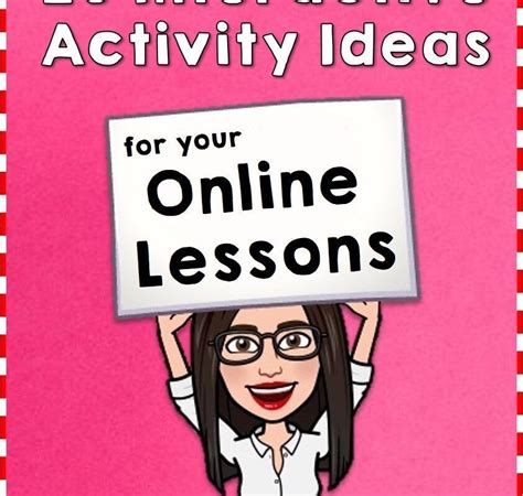 20 Interactive Activity Ideas For Online Lessons Teachaboo Online