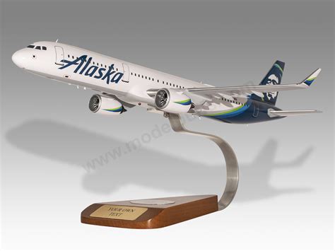 Airbus A321 Alaska Airlines Model Modelbuffs