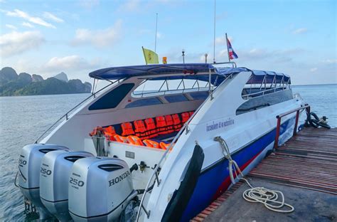 Klong Jilad Pier Krabi To Tonsai Pier Phi Phi Transfer By Speed Boat