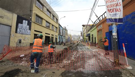 Barrios Altos Obra Inconclusa Afecta A Vecinos Y Colegios Fotos