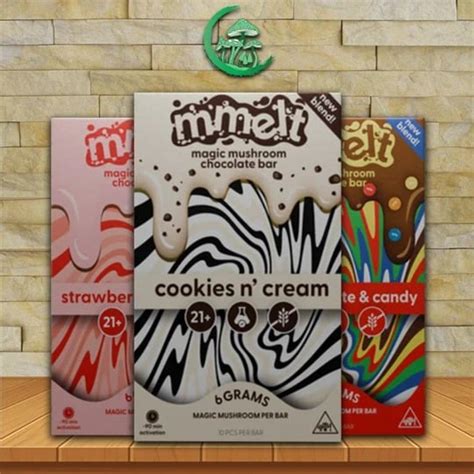 Mmelt Magic Mushroom Chocolate Bar 6g Great Mushroom Shop