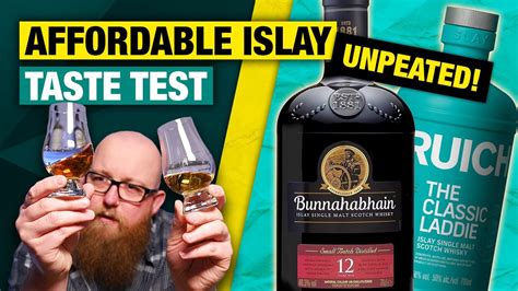 Unpeated Islay Scotch Bruichladdich Classic Laddie Vs Bunnahabhain 12 Youtube