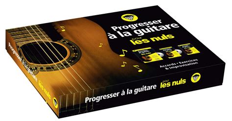 Buy Coffret Progresser La Guitare Pour Les Nuls Coffret En Volumes