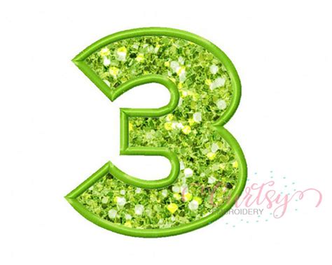 Applique Numbers / Birthday Applique / Birthday Numbers / - Etsy