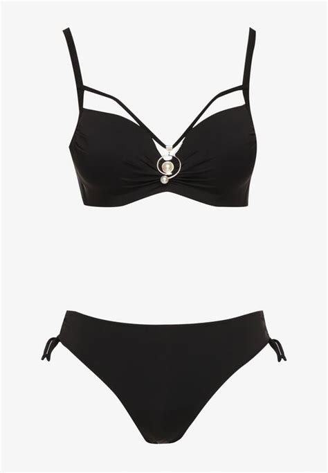 Costum De Baie Bikini Negru Born2be