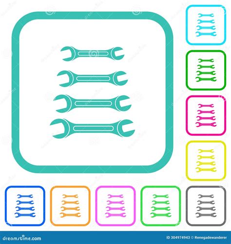 Conjunto De Iconos Planos De Colores Vivos Ilustraci N Del Vector