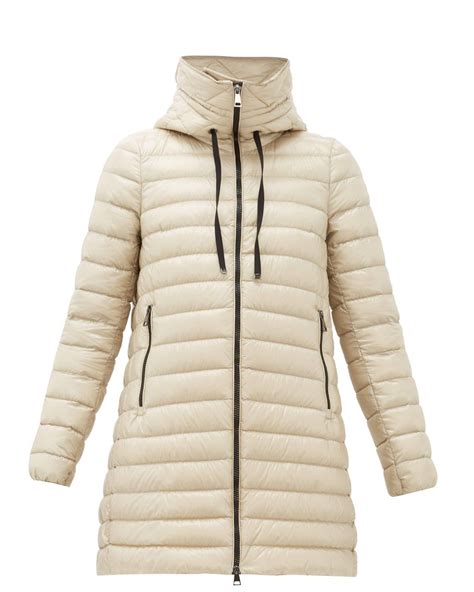 Moncler Rubis Giubbotto Jacket In Beige Natural Lyst