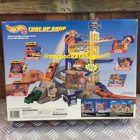 1999 Hot Wheels Tune Up Shop Playset 1999 Hotwheels World Brand New Hobbies And Toys Toys