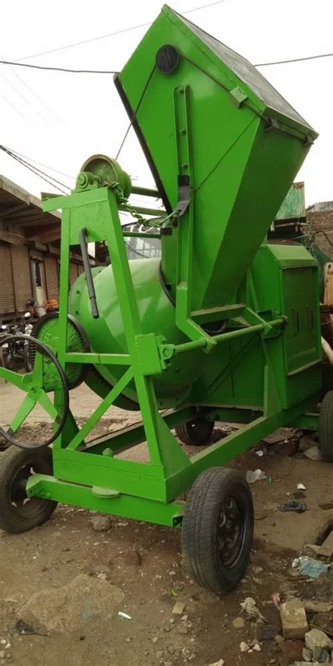 Mild Steel Hopper Concrete Mixer Machine Capacity L At Rs