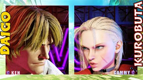 Street Fighter Daigo Ken Vs Kurobuta Cammy Sf Youtube