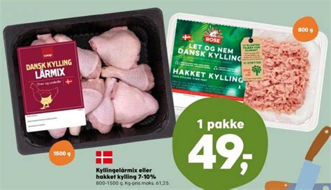 Coop Kyllingelårmix Kvickly januar 2023 Alle Tilbudsavis