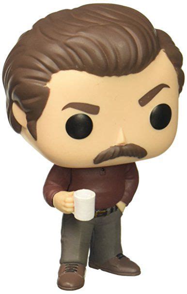 Funko Pop 13036 Vinyl Parks And Recreation Ron Swanson Figure Pop