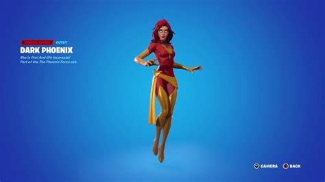 Fortnite Dark Phoenix Skin Youtube