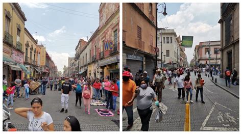 Chilango Y Las Medidas Chilangos Abarrotan El Centro Hist Rico