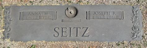 Anna Mae Welch Seitz 1920 1998 Mémorial Find a Grave