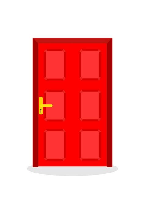 red door vector illustration 24293479 Vector Art at Vecteezy