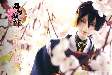 「刀剣乱舞 Online 」三日月宗近キャストドール 告知サイトdolkstation