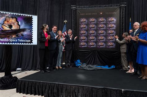 Us Postal Service Releases James Webb Space Telescope Stamp