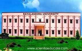 Rayalaseema University [RU], Kurnool: Courses, Fees, Placements