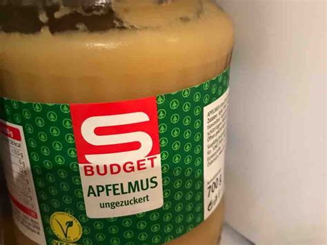 S Budget Apfelmus Ungezuckert Kalorien Neue Produkte Fddb