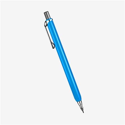 Ballpoint Pen Clipart Vector Blue Ballpoint Pen Illustration Blue