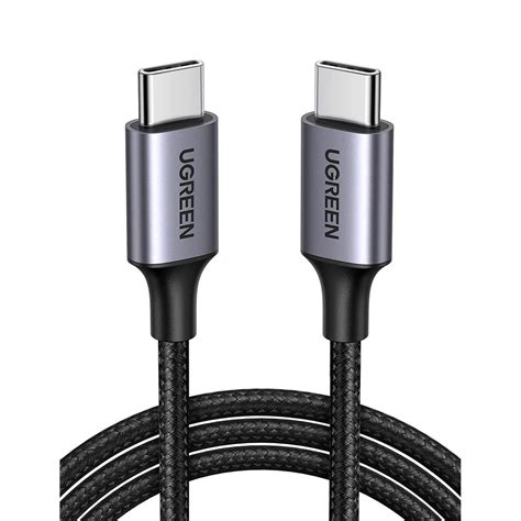 Ugreen Usb C To Usb C Cable W Braided Feet Black