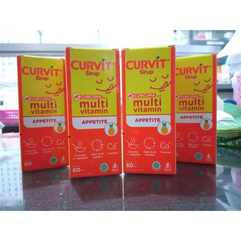 Jual Curvit Sirup 60 Ml Shopee Indonesia